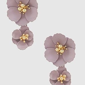 JUST IN✅Hand Crafted Dainty Enamel Flower Earrings